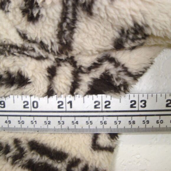 Ariat REAL Berber 1/2 Zip Southwest Aztec Print Hooded Sweatshirt Women's Size L - Picture 4 of 11